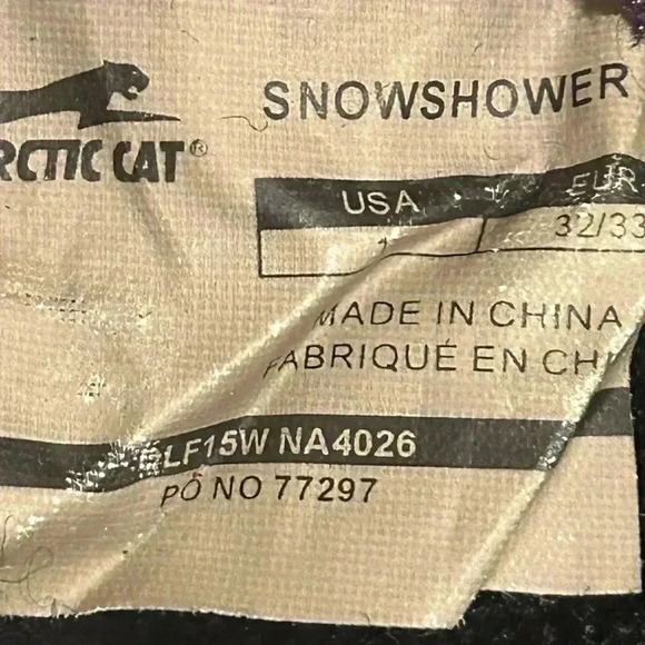 Arctic Cat Purple Snow Boots Youth Size 1 - Picture 10 of 10